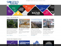 singen-kulturpur.de Webseite Vorschau