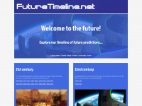 futuretimeline.net Webseite Vorschau