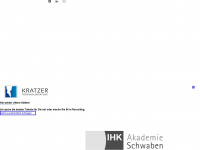 kratzer-personalberatung.de Webseite Vorschau