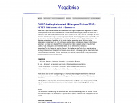 yogabrise.ch Webseite Vorschau