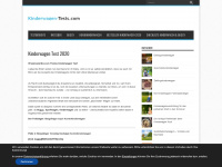 kinderwagen-tests.com Webseite Vorschau