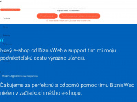 biznisweb.sk Webseite Vorschau