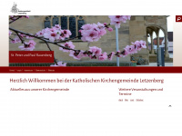 kath-letzenberg.de Webseite Vorschau