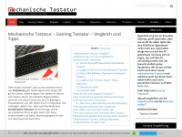 mechanische-tastatur.net Webseite Vorschau