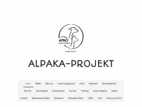 alpaka-projekt.eu Webseite Vorschau