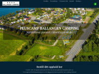 ballangen-camping.no Webseite Vorschau