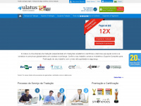 ulatus.com.br Webseite Vorschau