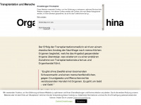 transplantation-und-menschenrechte.ch Webseite Vorschau
