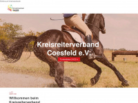krvcoesfeld.de Webseite Vorschau