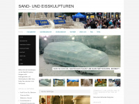 sandskulpturen.wordpress.com Webseite Vorschau