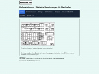 hallenstatik.com Webseite Vorschau