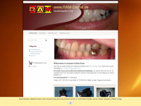 ram-dental.de Webseite Vorschau