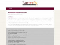 butterfly-sattel.ch Webseite Vorschau