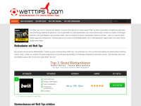 wetttips.com Webseite Vorschau