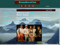 bossanovaclub.de Webseite Vorschau