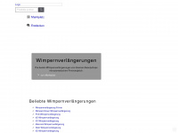 wimpernverlaengerung-24.de Webseite Vorschau