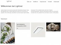lightnet-group.com Webseite Vorschau
