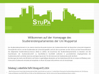 stupa-wuppertal.de Webseite Vorschau