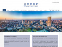 xcorp.de Webseite Vorschau