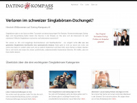 dating-kompass.ch Webseite Vorschau