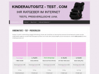 kinderautositz-test.com Webseite Vorschau