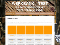 werkbank-test.net Webseite Vorschau