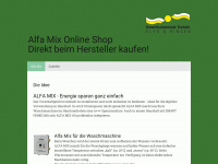 alfa-mix-shop.de Webseite Vorschau