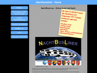 nachtbusliner.at Webseite Vorschau