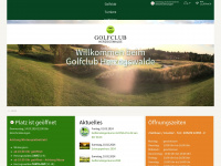 golfclub-herzogswalde.de Webseite Vorschau
