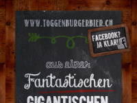 toggenburgerbier.ch Webseite Vorschau
