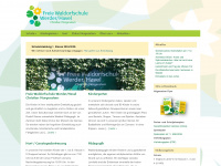 waldorfschule-werder.de Webseite Vorschau
