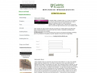 celticscaffold.com Webseite Vorschau