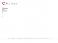 bf-partner.ch Webseite Vorschau