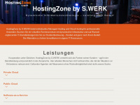 hostingzone.eu Webseite Vorschau