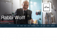 rabbiwolff.com Webseite Vorschau