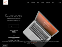 ozonecoders.de Webseite Vorschau