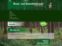 brennholz-drechsler.de Webseite Vorschau