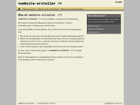 website-ersteller.ch Webseite Vorschau
