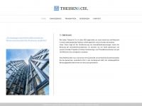 theisen-cie.de Webseite Vorschau
