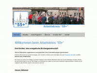 55plus-oelde.de Webseite Vorschau