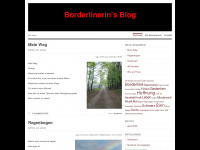 borderlinerin.wordpress.com Webseite Vorschau