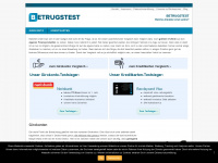 betrugstest.net Webseite Vorschau