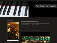 prust-klavierstimmer.de Webseite Vorschau