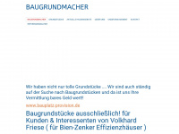 baugrundmacher.com Webseite Vorschau