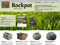 rockpot.de Webseite Vorschau