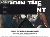 hoist-fitness.com Webseite Vorschau