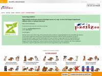pacsizoo.hu Webseite Vorschau