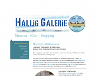 hallig-galerie.de Webseite Vorschau