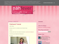 naehfever.blogspot.com Webseite Vorschau