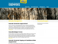 gesundes-oepping.at Webseite Vorschau